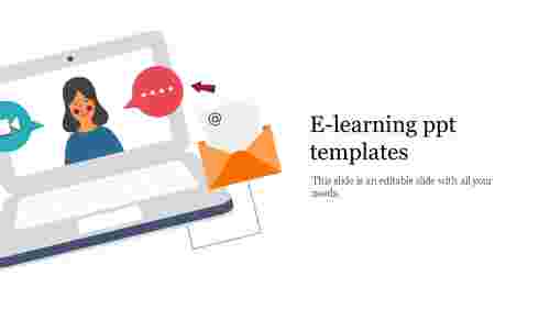 E-learning ppt templates